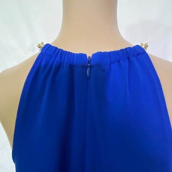 Michael Kors Chain-Neck Jersey Halter Top XS NWOT - Picture 7 of 12